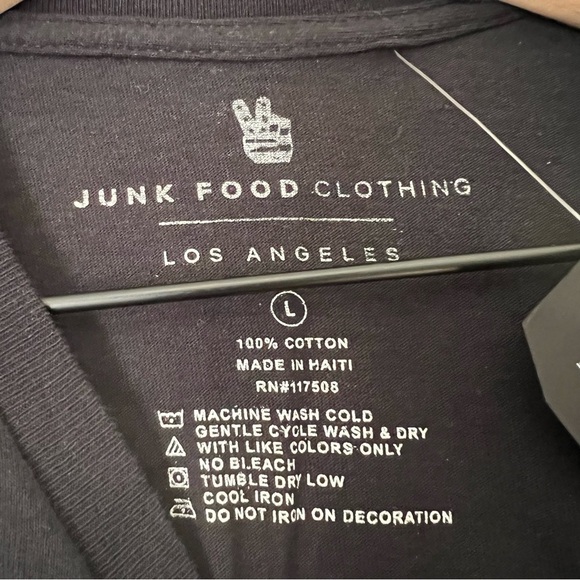 Junk Food Ford Bronco 4x4 Black Graphic Cotton Relaxed Short Sleeve Tee NEW - Picture 4 of 7